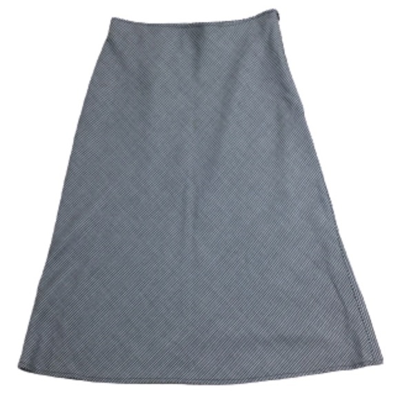 Star C.C.C. City Clothing Co, A-Line Skirt Blk Wht - Picture 1 of 7
